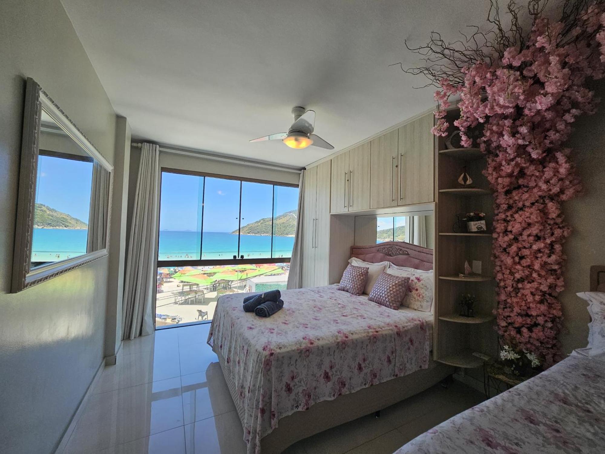 Апартаменты Mar De Cerejeira - Em Frente A Prainha Арраял-ду-Кабу Экстерьер фото