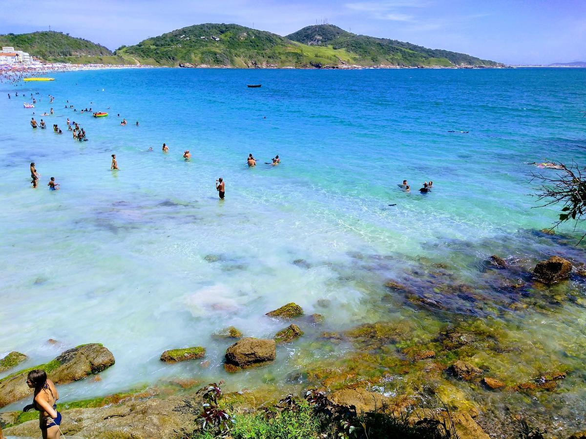 Апартаменты Mar De Cerejeira - Em Frente A Prainha Арраял-ду-Кабу Экстерьер фото